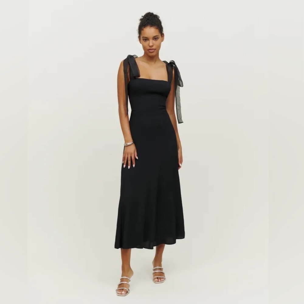 Reformation Kairo Dress- Black
